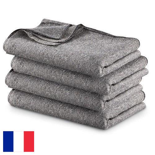 одеяло из шерсти из Франции