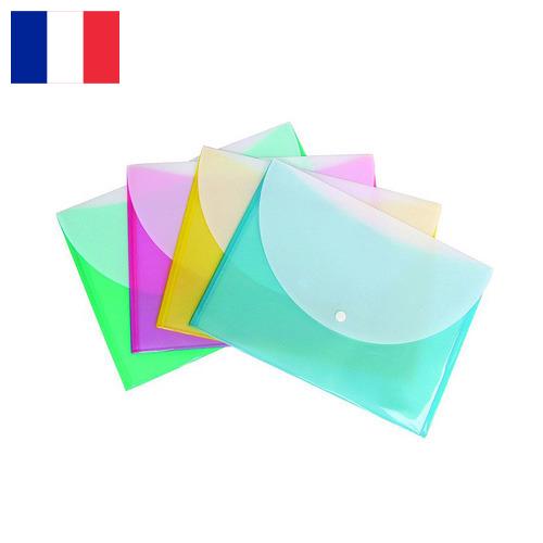 папка пластиковая из Франции