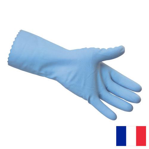 перчатки резиновые из Франции