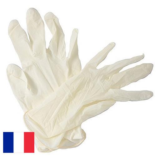 Перчатки виниловые из Франции