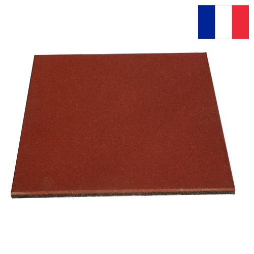 плитка резиновая из Франции