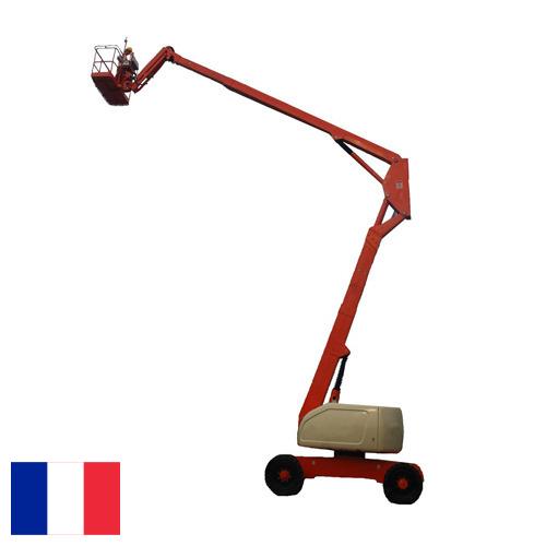 Подъемники коленчатые из Франции