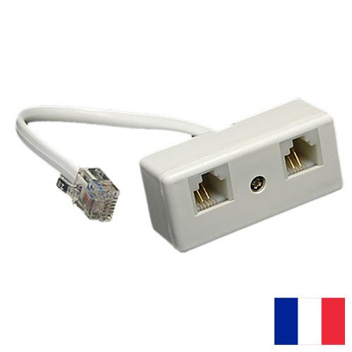 Розетки телефонные из Франции