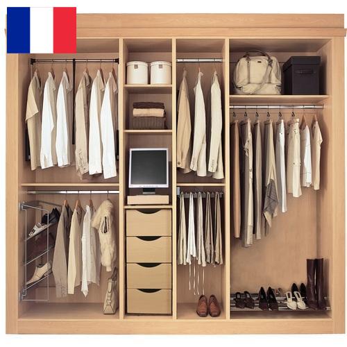Шкафы гардеробные из Франции