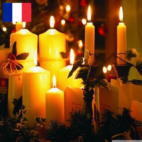 Свечи новогодние из Франции