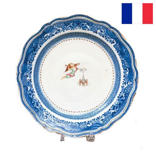 тарелка фарфоровая из Франции