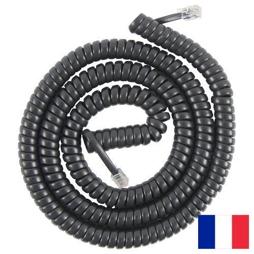 Телефонные шнуры из Франции