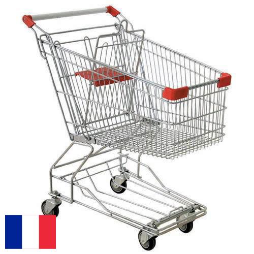 Тележки торговые из Франции