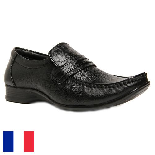 туфли кожаные из Франции