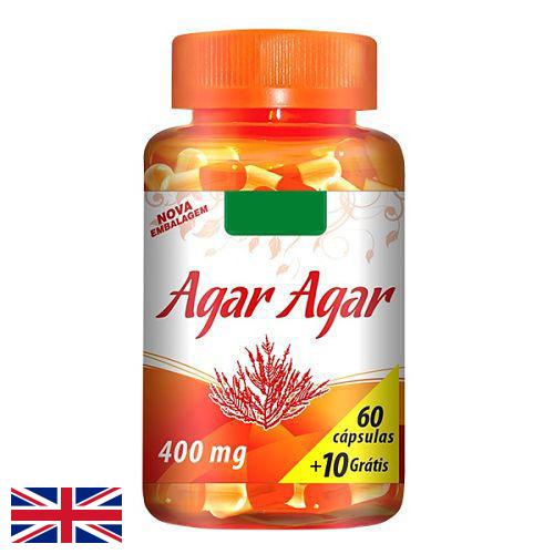 Агар-агар из Великобритании