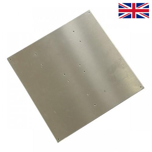 Алюминий плиты из Великобритании