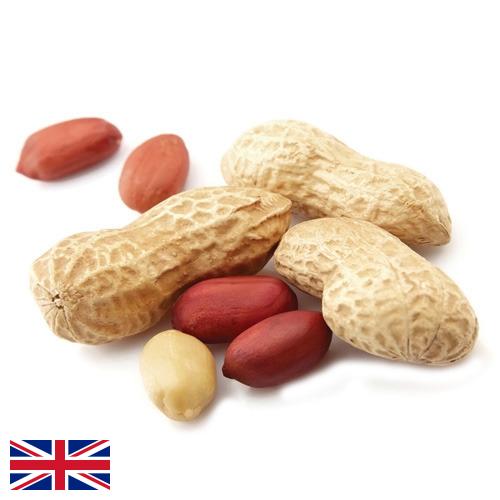 арахис очищенный из Великобритании