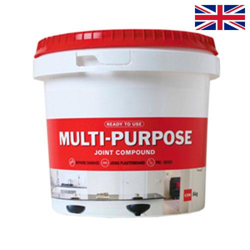 цементные растворы из Великобритании