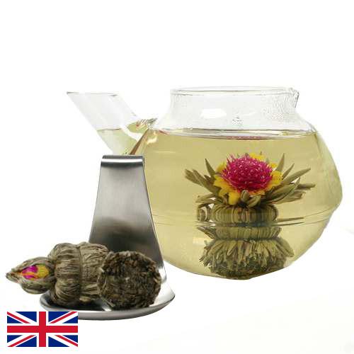 чай цветочный из Великобритании