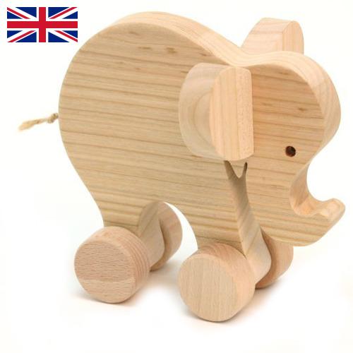 деревянные игрушки из Великобритании
