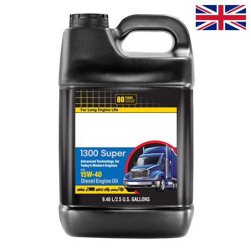 дизельное масло из Великобритании