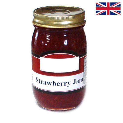 Джем клубничный из Великобритании