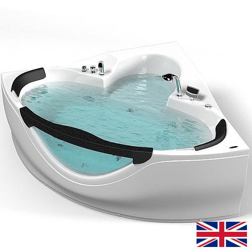 Гидромассажные ванны из Великобритании