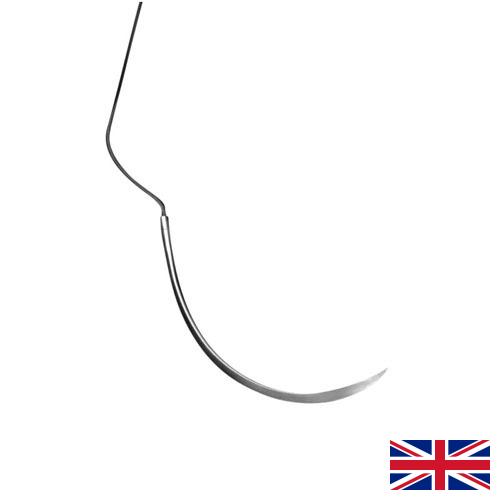 Иглы хирургические из Великобритании