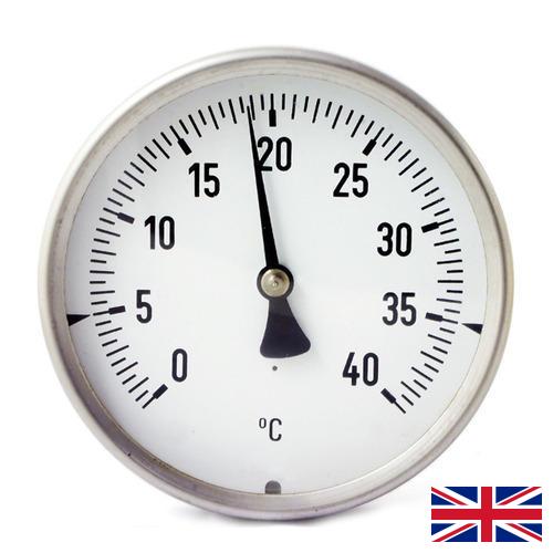 Индикатор температуры из Великобритании