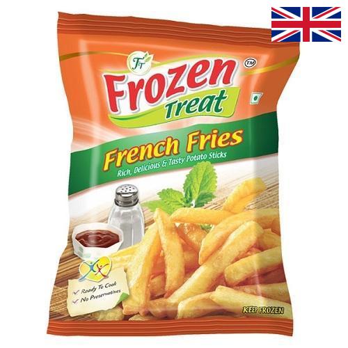 картофель фри из Великобритании