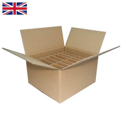 картонная коробка из Великобритании