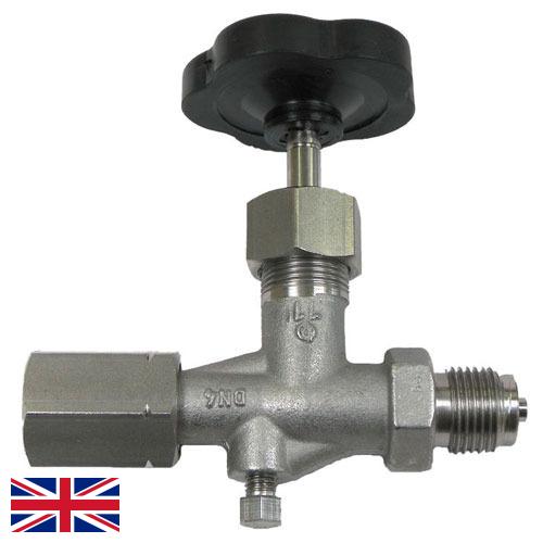 клапан с манометром из Великобритании