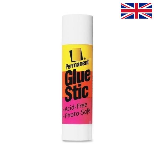 Клеевые стержни из Великобритании