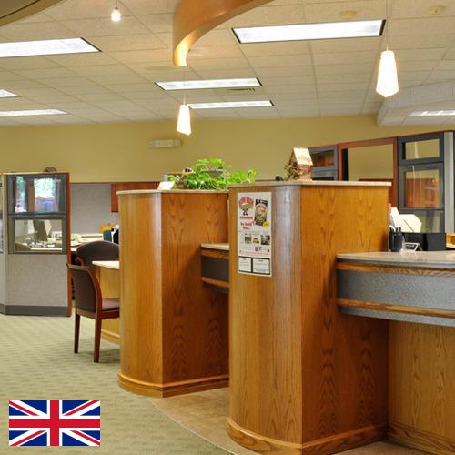 Мебель для банков из Великобритании