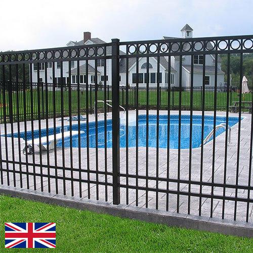 металлические ограждения из Великобритании