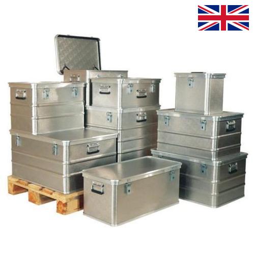 Металлические ящики из Великобритании