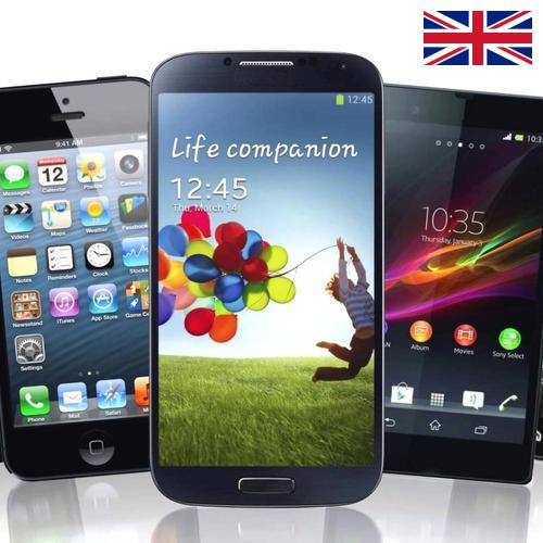 Мобильные телефоны из Великобритании