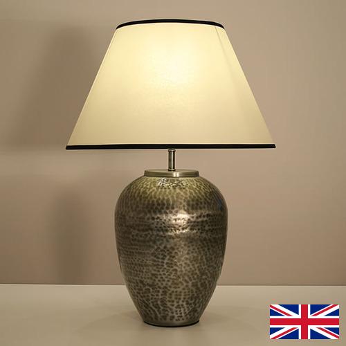Настольные лампы из Великобритании