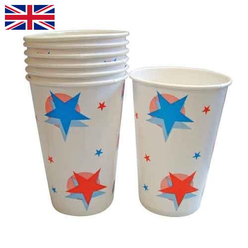 Одноразовые стаканчики из Великобритании