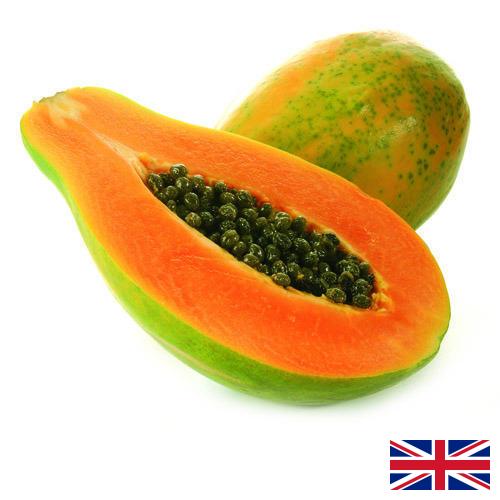 Папайя из Великобритании