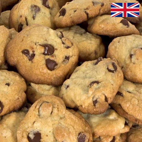 печенье с шоколадом из Великобритании