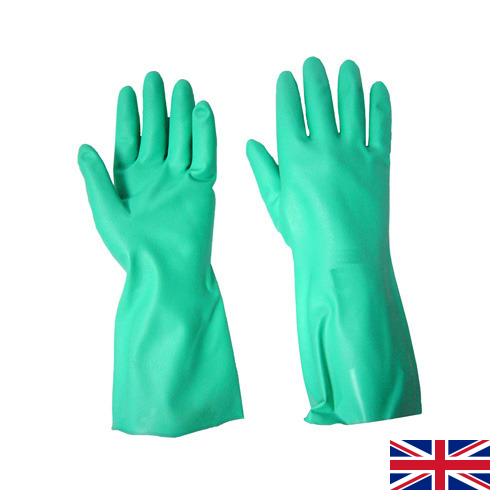 Перчатки нитриловые из Великобритании