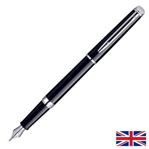 Перьевые ручки из Великобритании