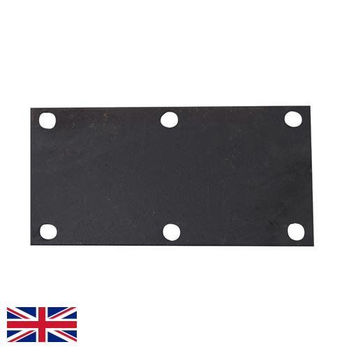 Пластины монтажные из Великобритании