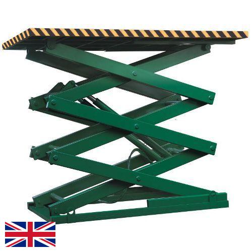 Подъемники ножничные из Великобритании