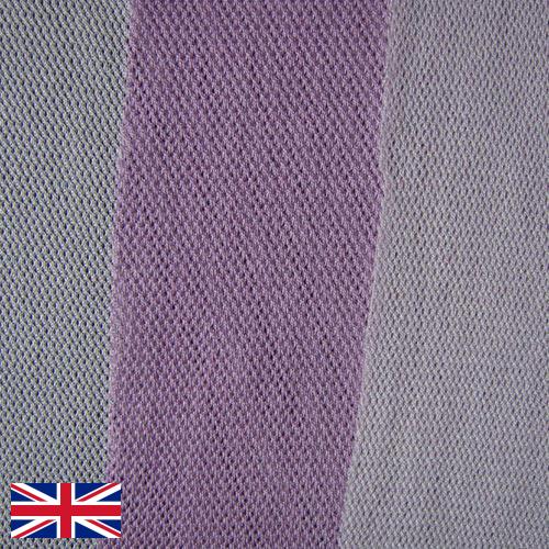 Полотно трикотажное хлопчатобумажное из Великобритании