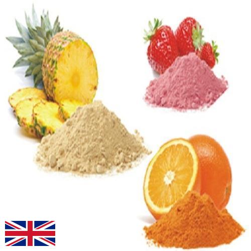 порошок фруктовый из Великобритании
