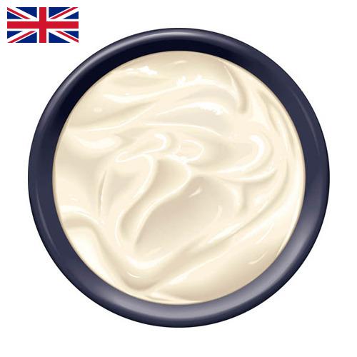 продукт сметанный из Великобритании