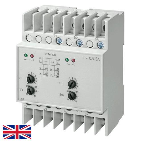 Реле тока из Великобритании