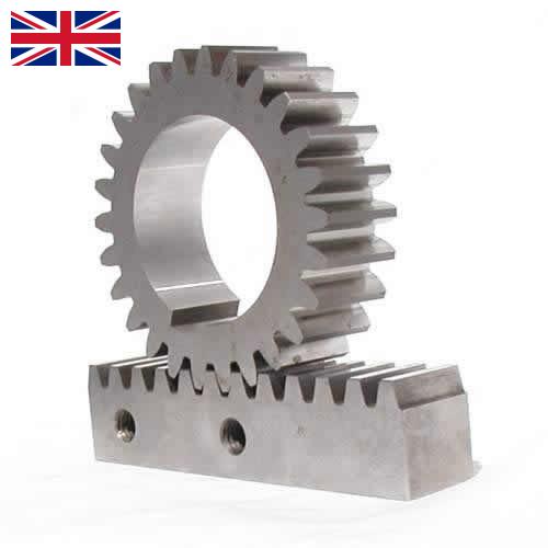 Рейки зубчатые из Великобритании