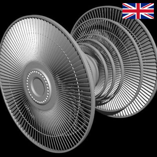 Роторы турбин из Великобритании