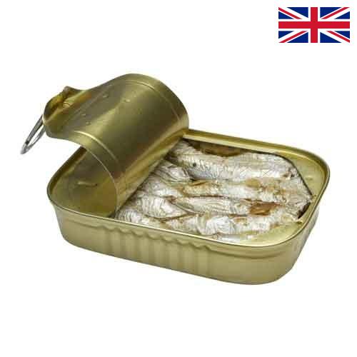 Рыбные консервы из Великобритании