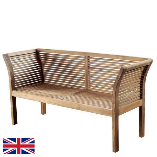 Садовые скамейки из Великобритании