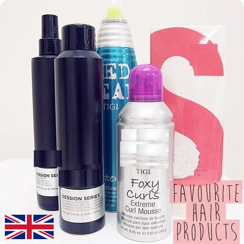 Средства по уходу за волосами из Великобритании