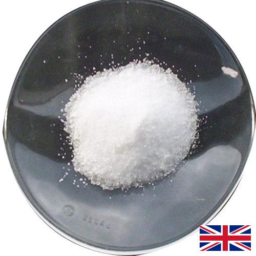 Сульфат натрия из Великобритании